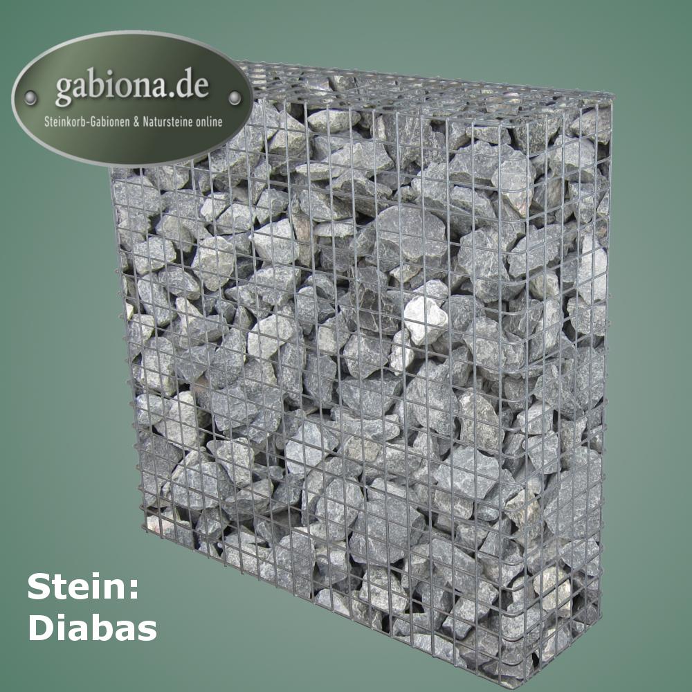 Gabion galvanisé à chaud 102 cm x 102 cm x 32 cm, mailles 5 cm x 5 cm, entièrement soudé