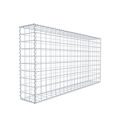Gabion 200 cm x 100 cm x 30 cm (L x H x P), mailles 10 cm x 10 cm, spirale
