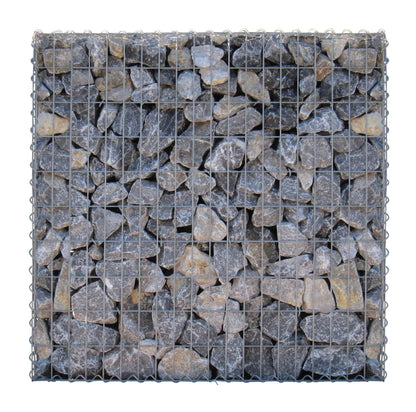Gabion 100 cm x 100 cm x 30 cm (L x H x P), mailles 5 cm x 10 cm, spirale