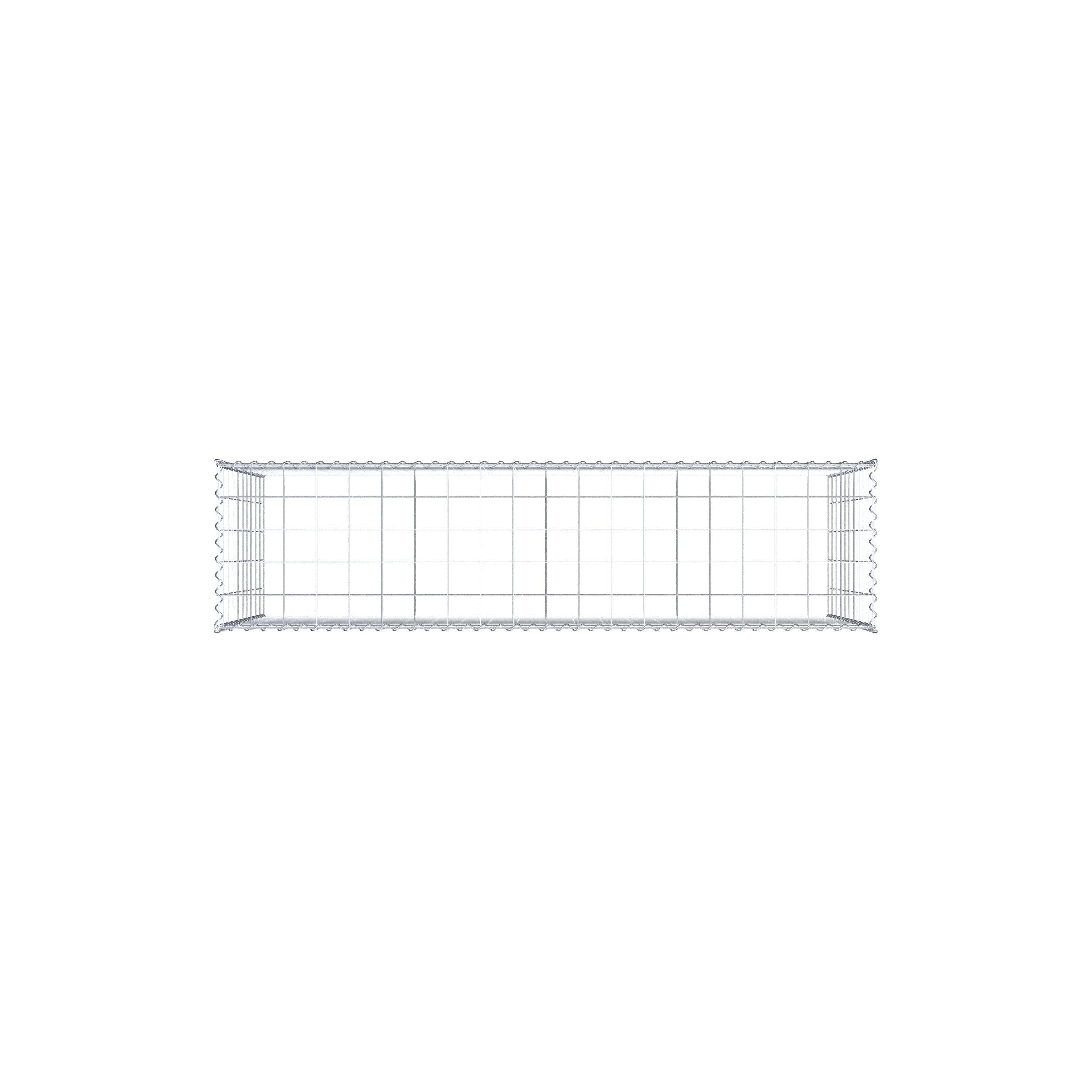 Add-on schanskorf type 3 200 cm x 100 cm x 50 cm (L x H x D), maaswijdte 10 cm x 10 cm, spiraal