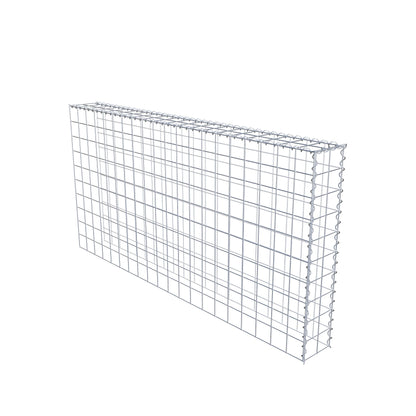 Opvokset gabion type 4 200 cm x 100 cm x 20 cm (L x H x D), maskestørrelse 10 cm x 10 cm, spiral