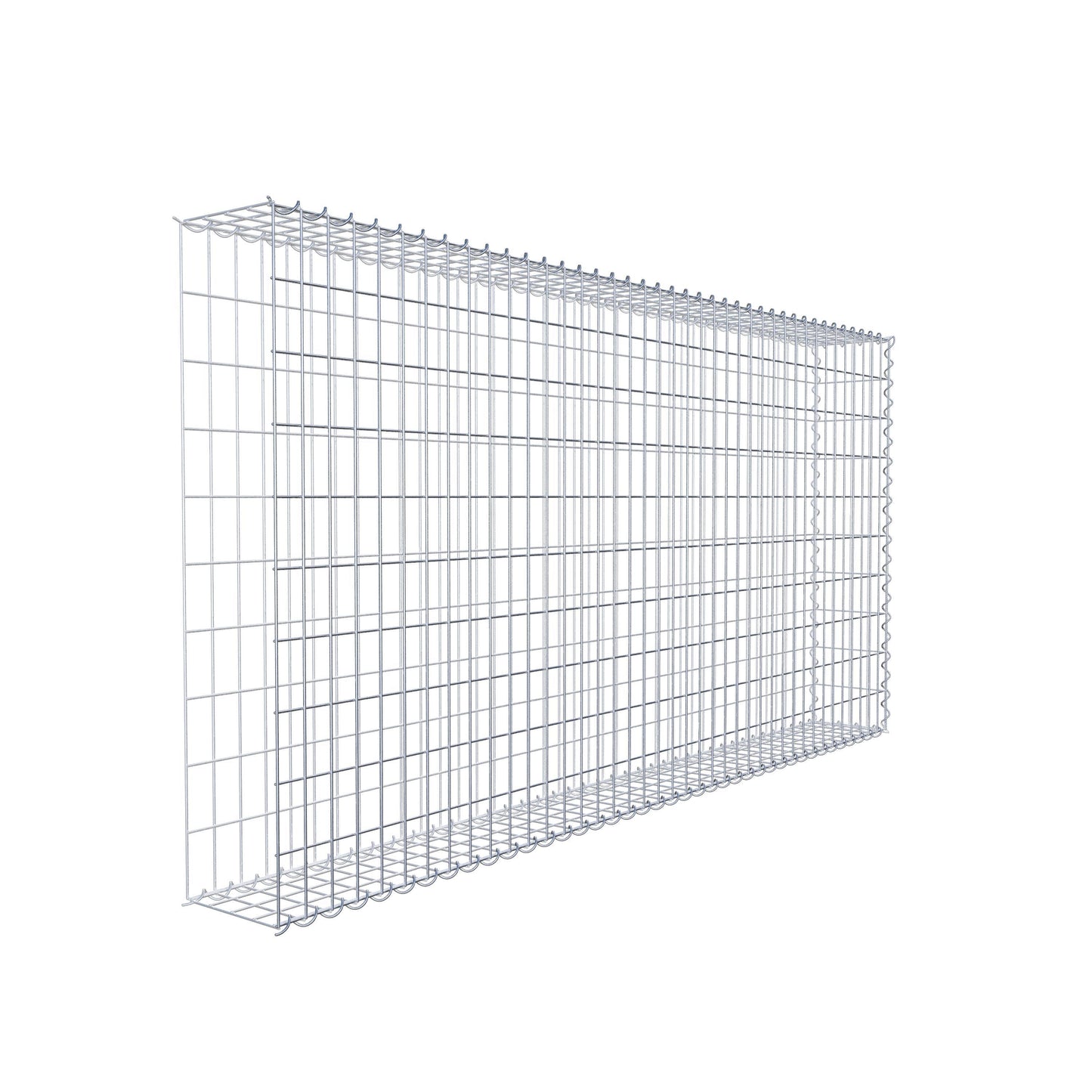 Gavión adicional tipo 2 200 cm x 100 cm x 20 cm (L x A x P), malla 5 cm x 10 cm, en espiral