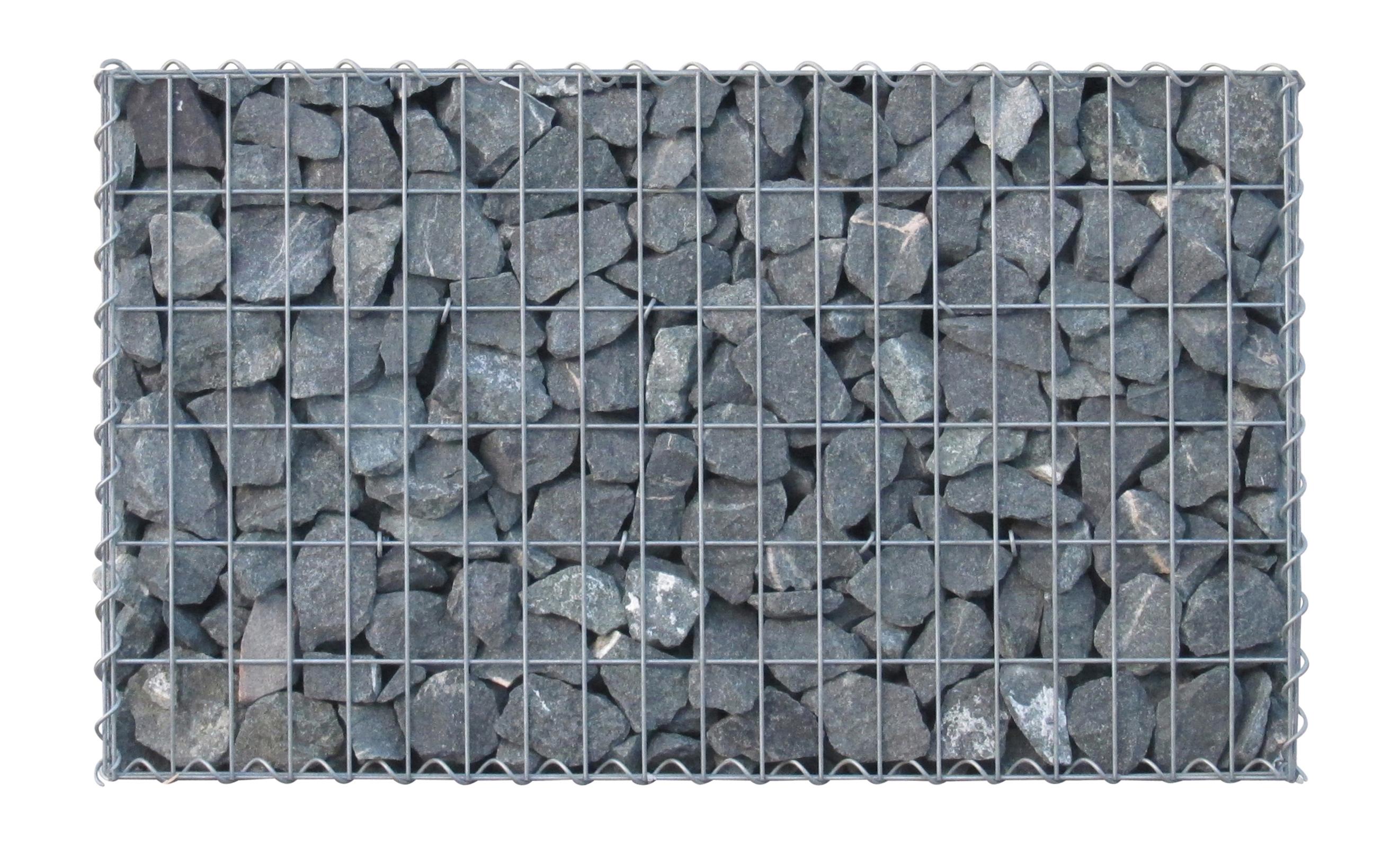 Gabion 100 cm x 60 cm x 30 cm (L x H x D), maskestørrelse 5 cm x 10 cm, spiral