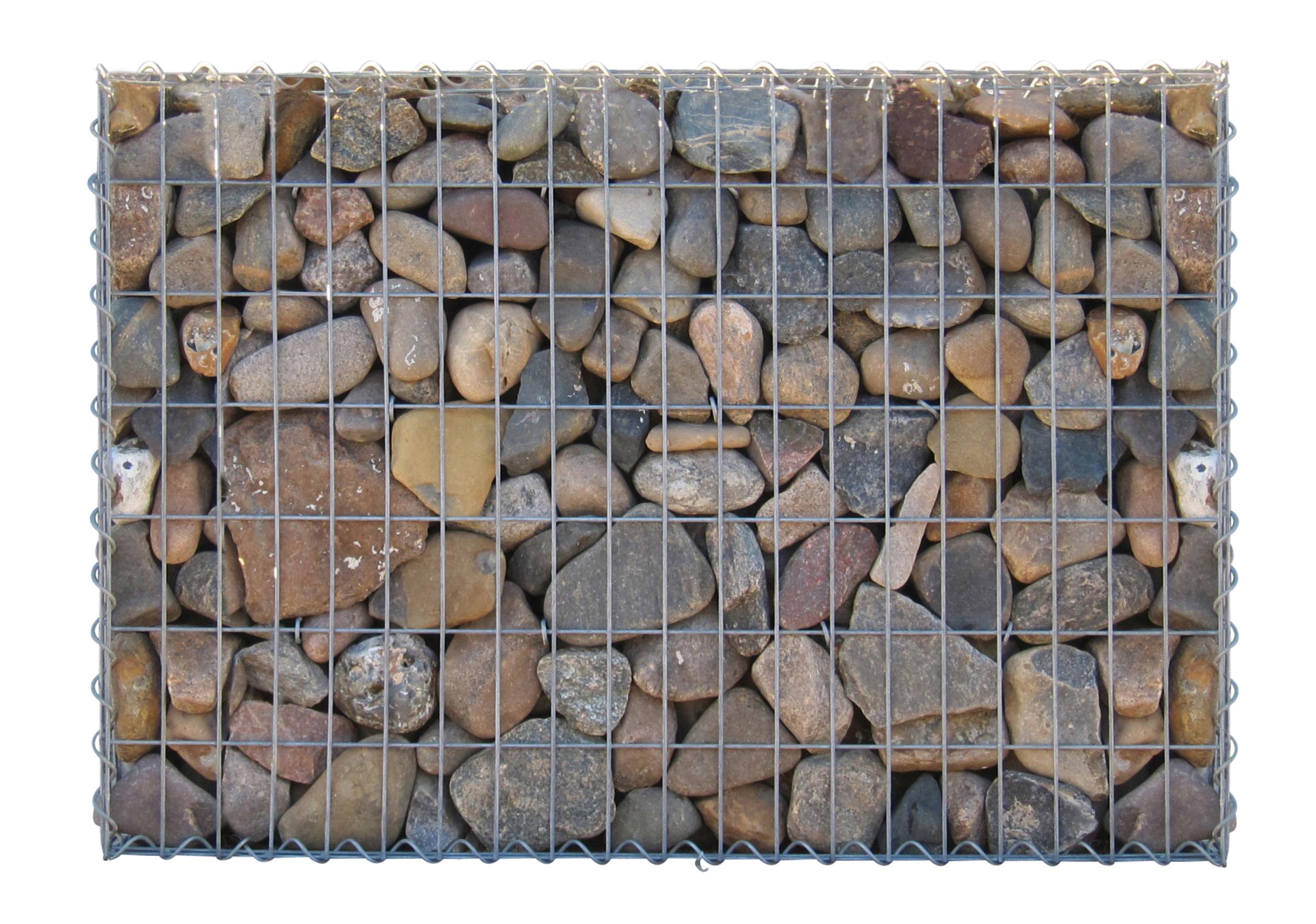 Gabion 100 cm x 70 cm x 30 cm (L x H x D), mesh size 5 cm x 10 cm, spiral