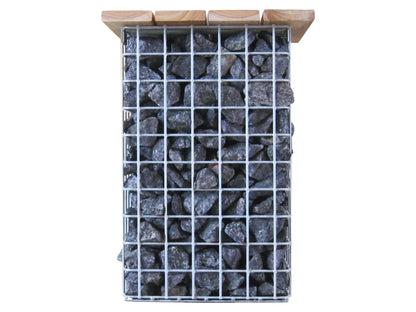 Thermisch verzinkt krukje MW 5 x 5 cm, TEAK