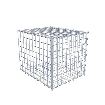 Extra gabion typ 2 50 cm x 40 cm x 40 cm (L x H x D), maskstorlek 5 cm x 5 cm, spiral