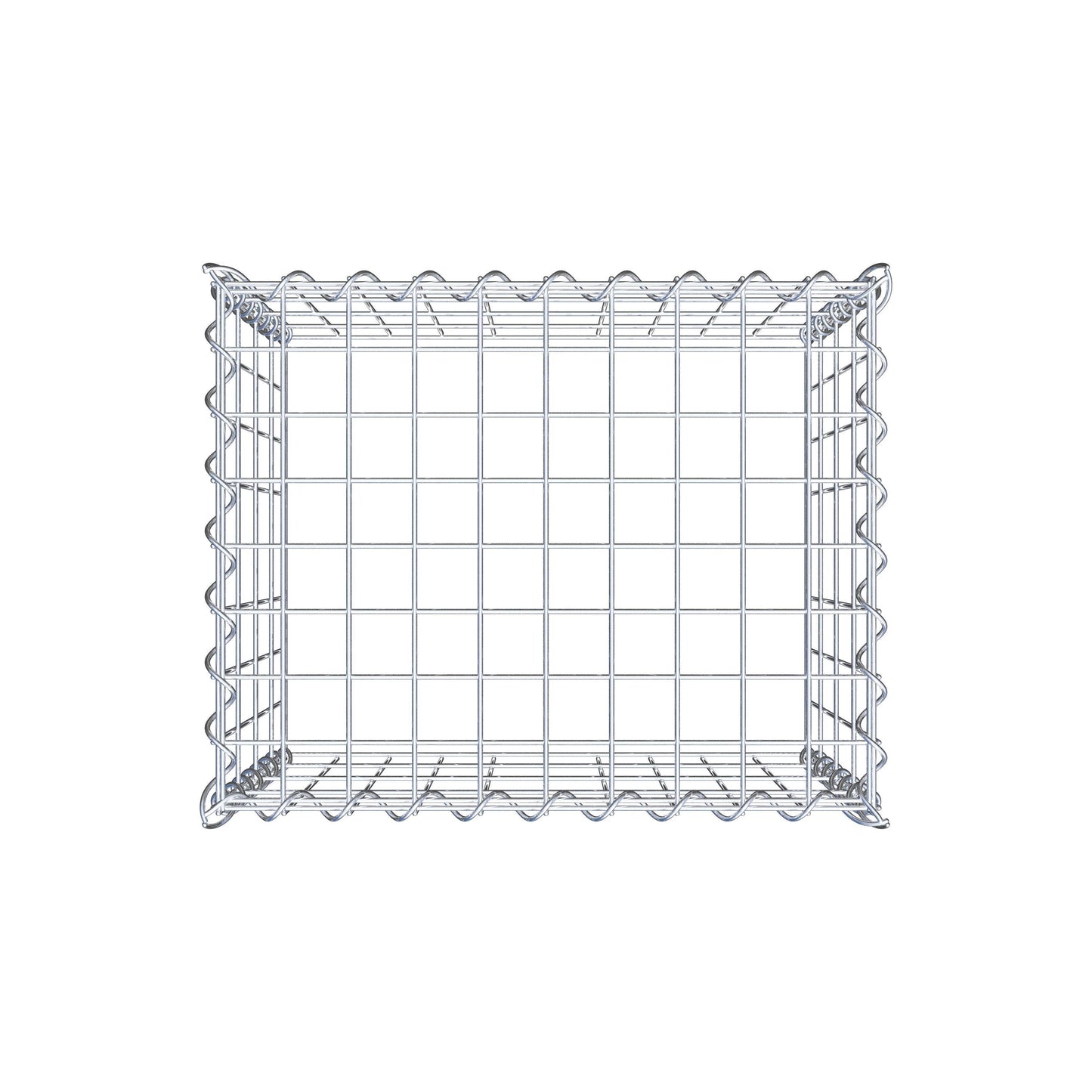 Anbaugabione Typ 3 50 cm x 40 cm x 40 cm (L x H x T), Maschenweite 5 cm x 10 cm, Spirale