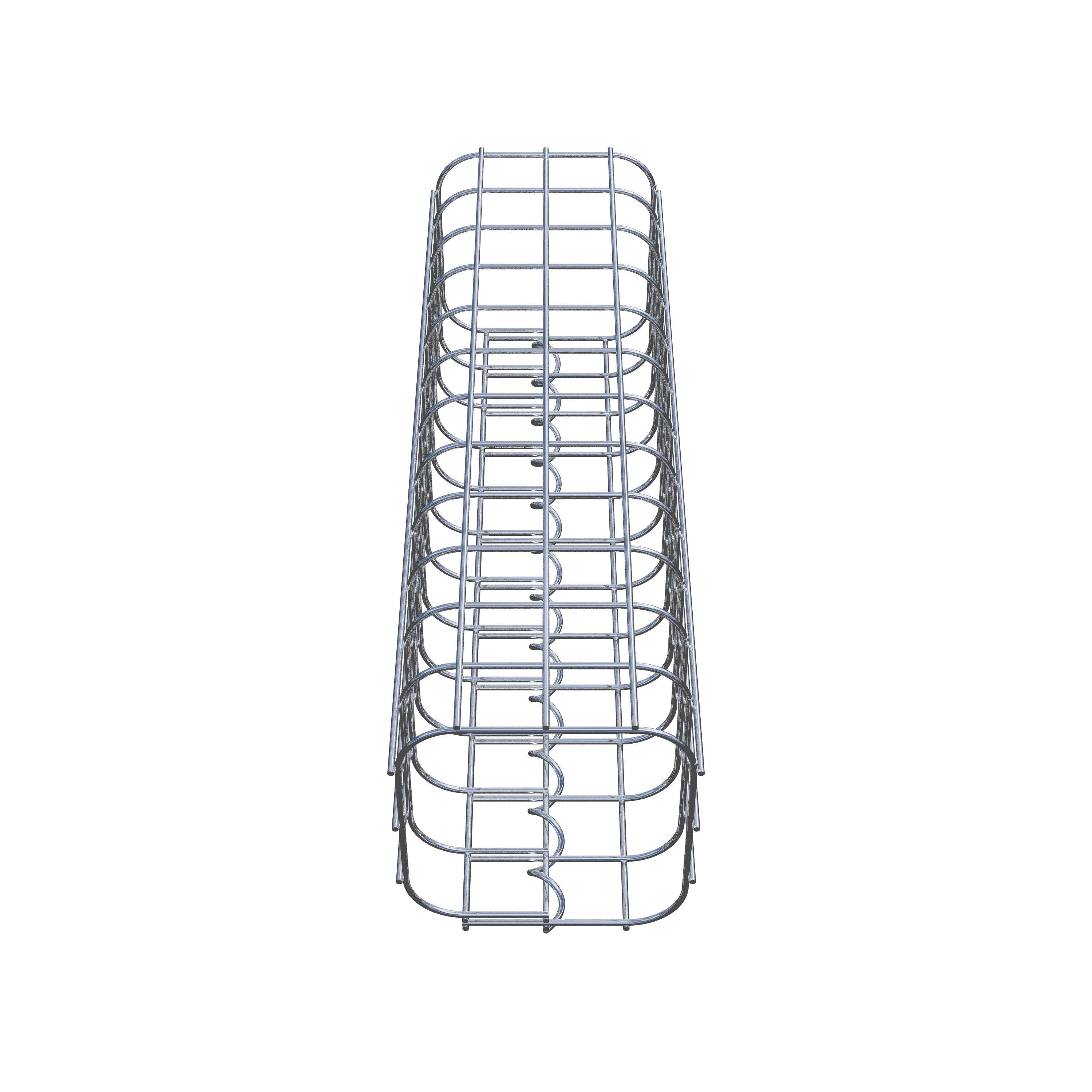 Gabionensäule 17 x 17 cm, MW 5 x 5 cm eckig