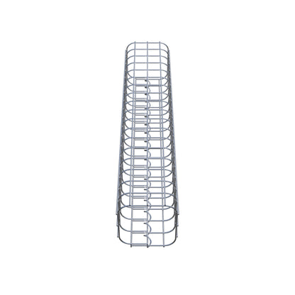 Colonna di gabbioni 17 x 17 cm, MW 5 x 5 cm quadrato