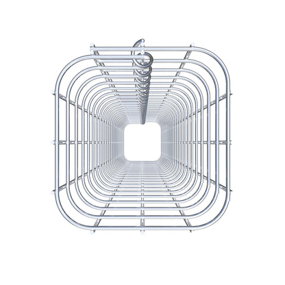 Colonna di gabbioni 17 x 17 cm, MW 5 x 5 cm quadrato