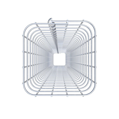 Colonna di gabbioni 22 x 22 cm MW 5 x 5 cm quadrato