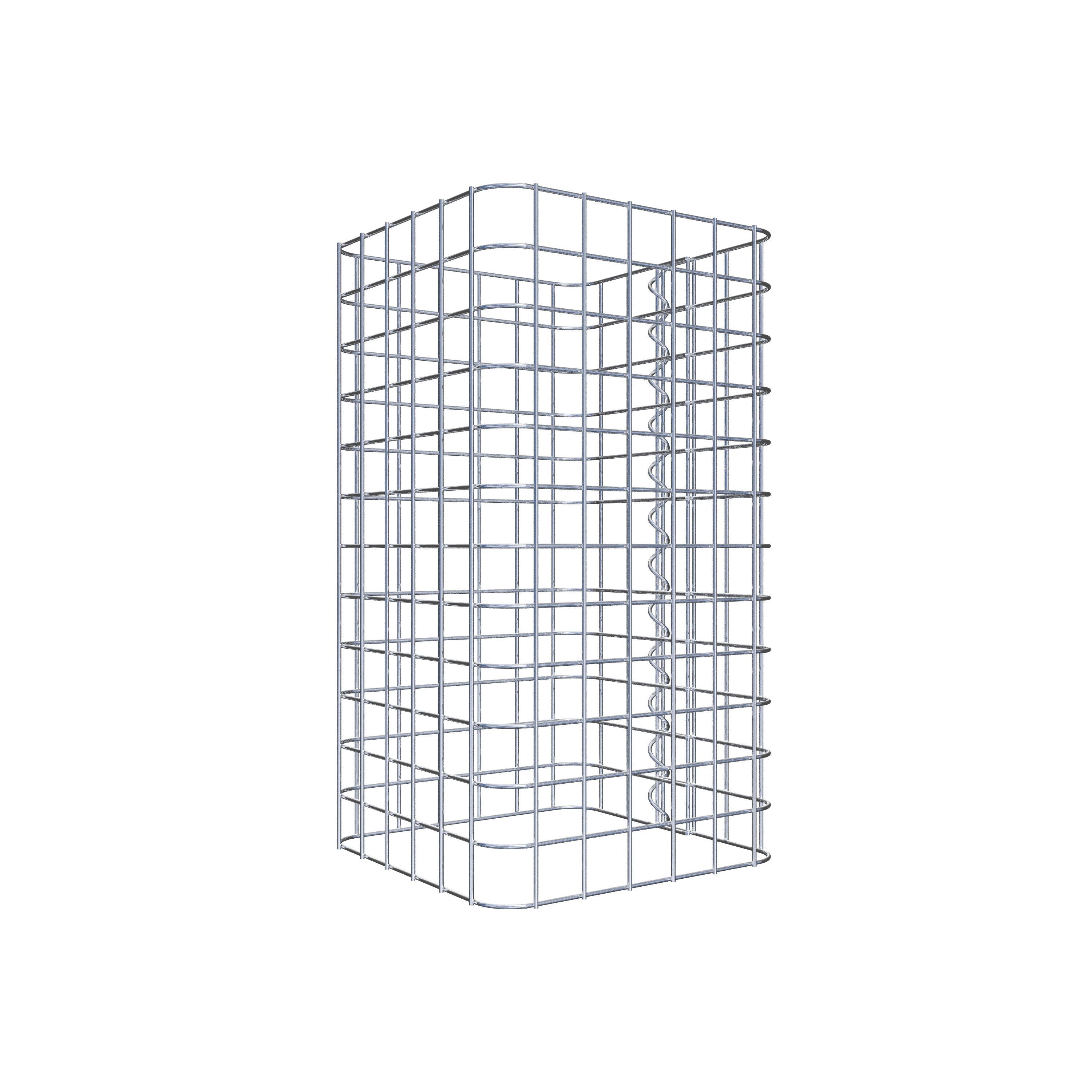 Gabion column 32 x 32 cm MW 5 x 5 cm square