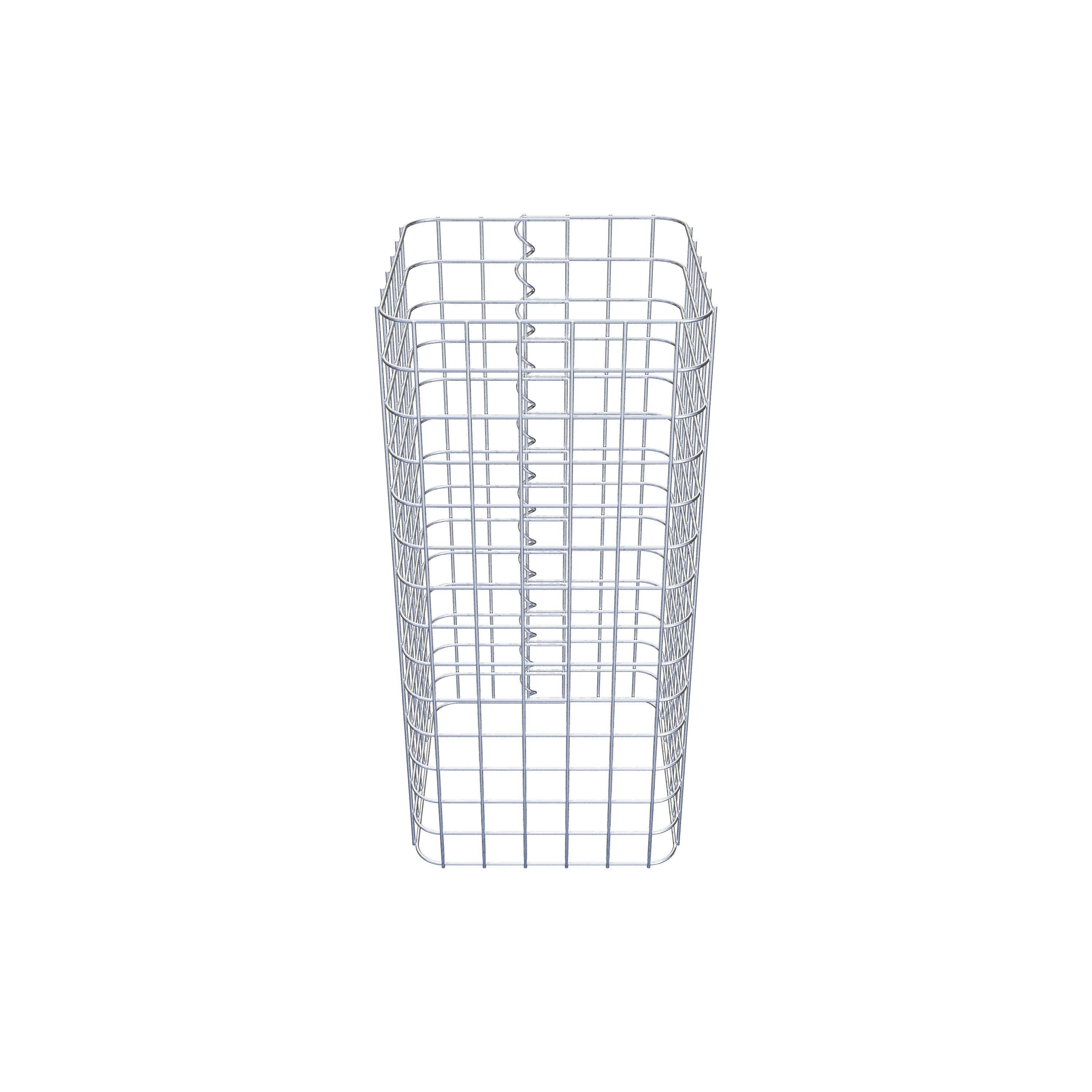 Gabion column 32 x 32 cm MW 5 x 5 cm square