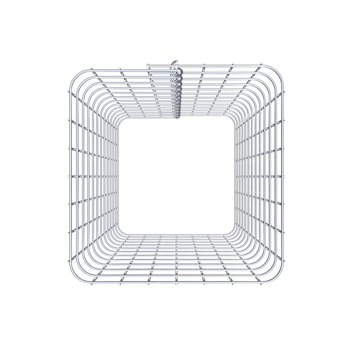 Columna de gaviones 37 x 37 cm MW 5 x 5 cm cuadrado
