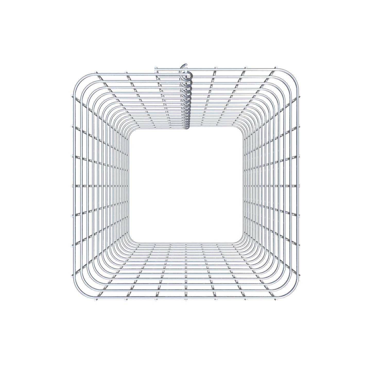 Columna de gaviones 37 x 37 cm MW 5 x 5 cm cuadrado