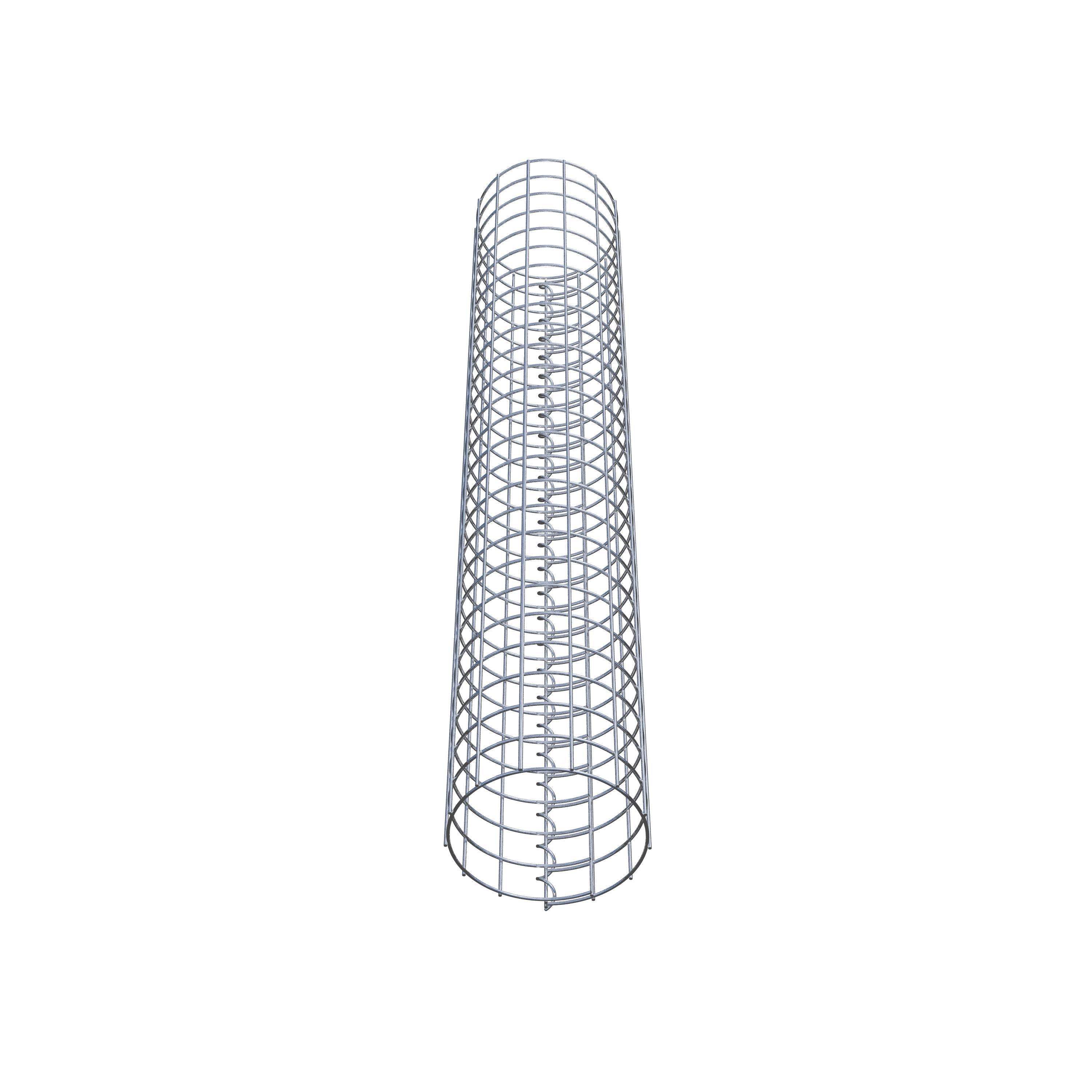 Gabionensäule Durchmesser 22 cm MW 5 x 5 cm rund