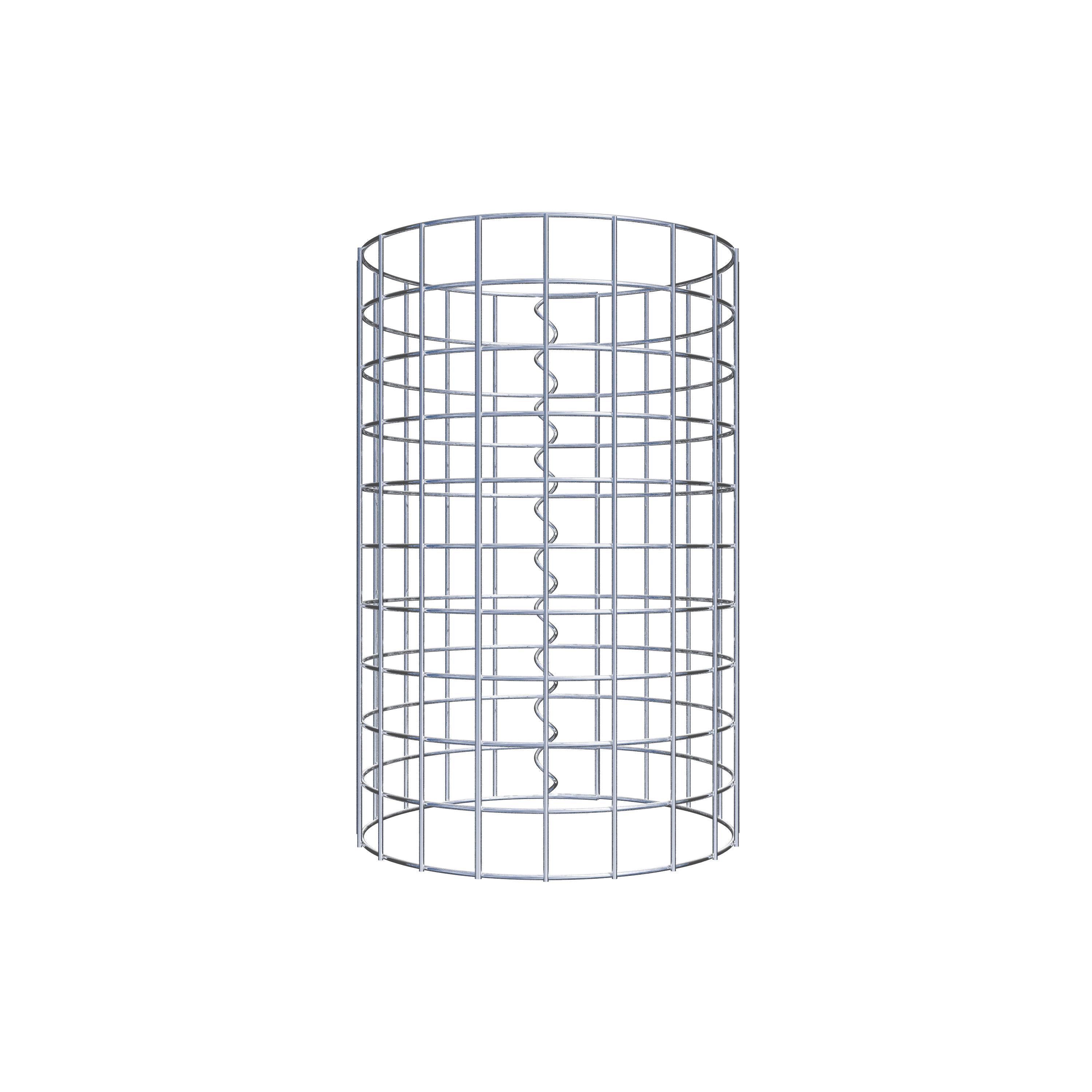 Gabionsøjle diameter 32 cm MW 5 x 5 cm rund