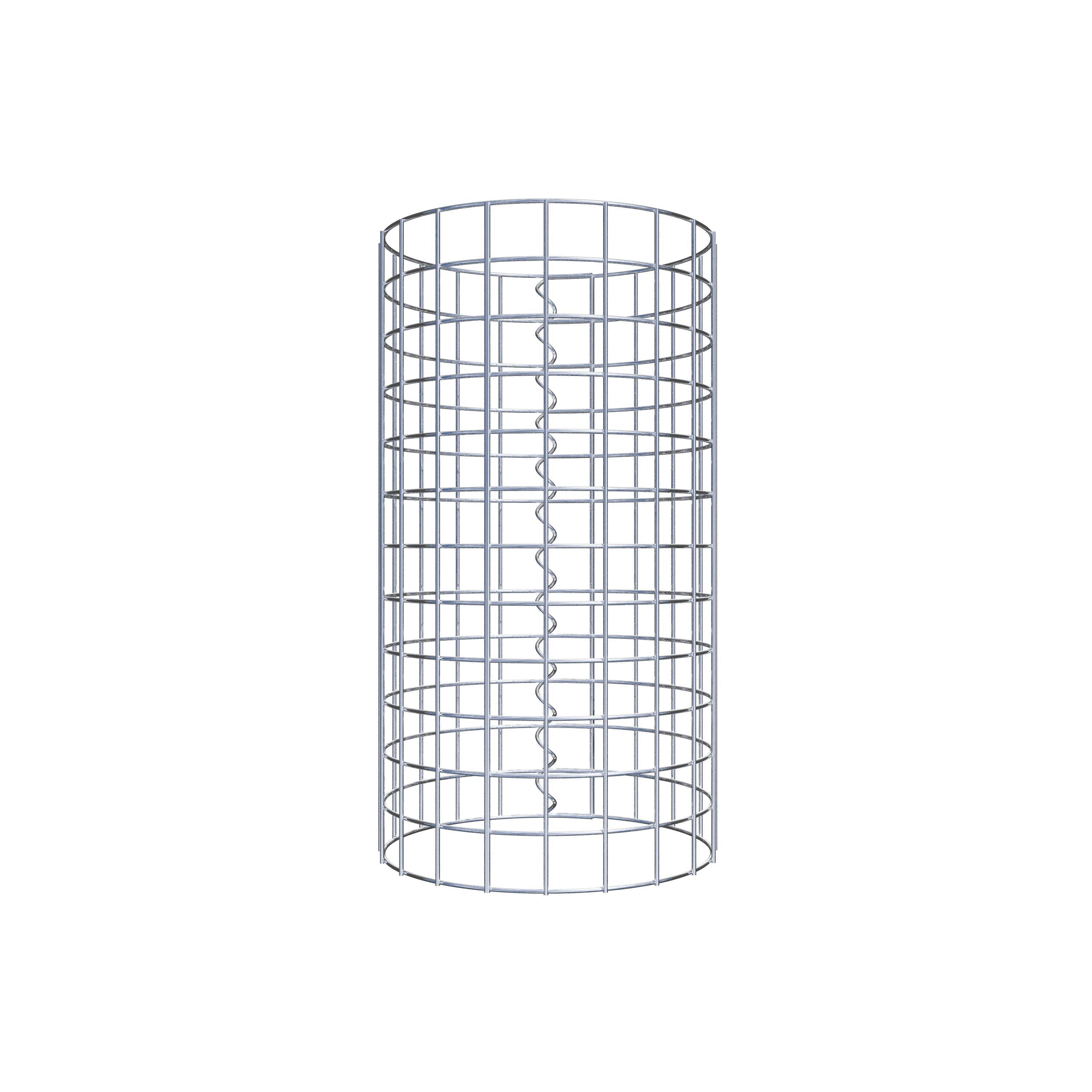 Gabionsøjle diameter 32 cm MW 5 x 5 cm rund