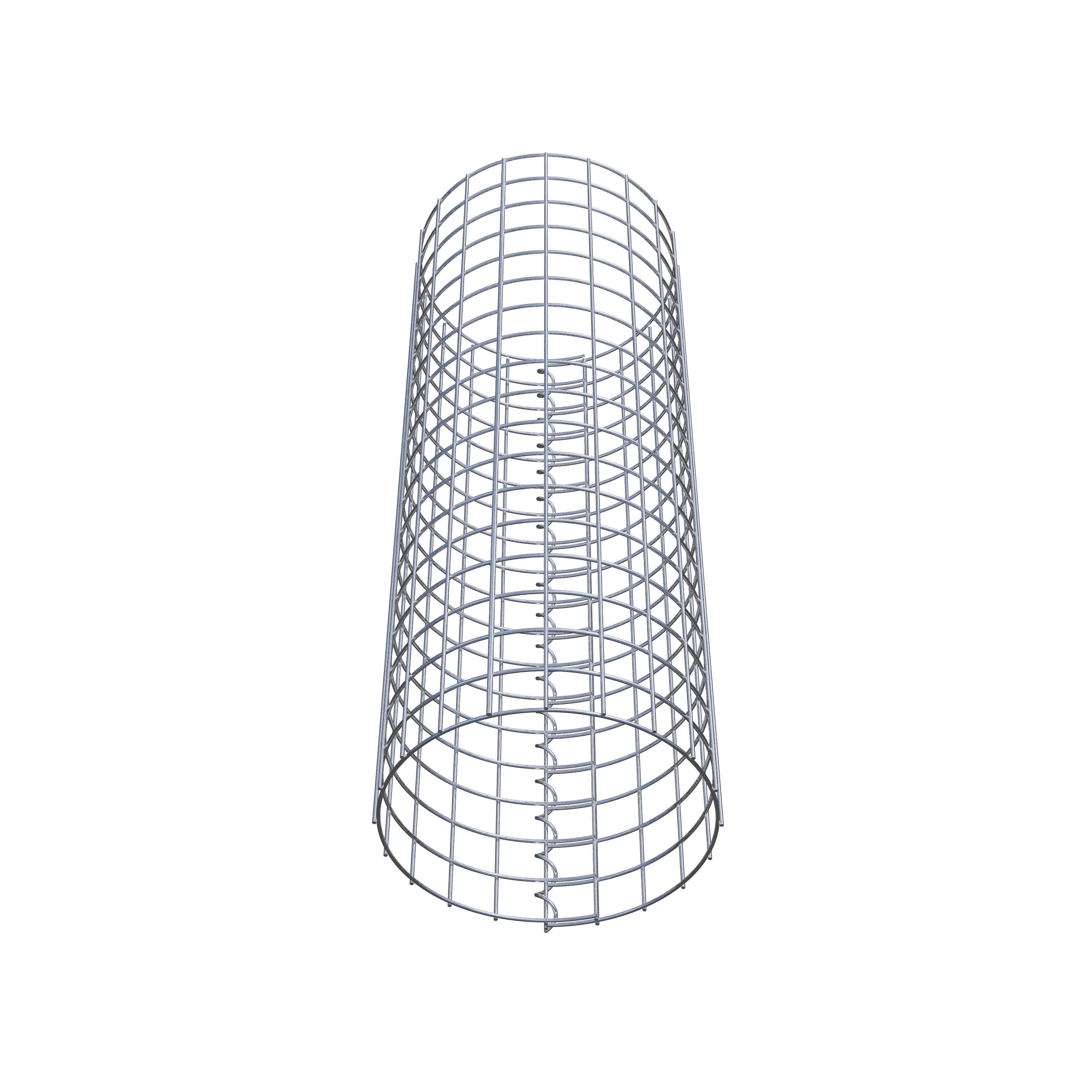 Gabionsøjle diameter 32 cm MW 5 x 5 cm rund