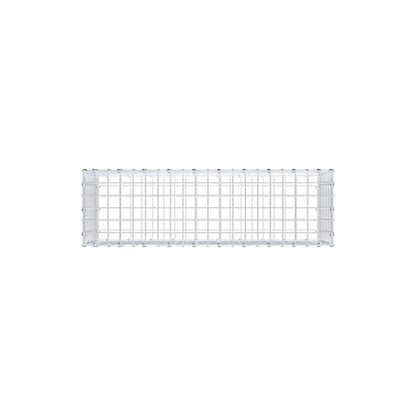 Gabion 100 cm x 40 cm x 30 cm (L x H x P), mailles 5 x 5 cm, anneau en spirale