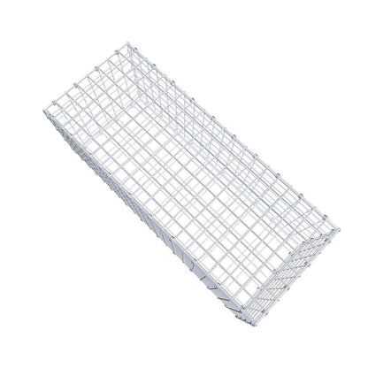 Gabion 100 cm x 40 cm x 40 cm (L x H x D), maskestørrelse 5 x 5 cm, spiralring