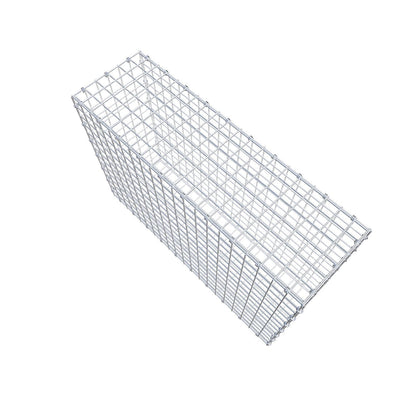 Gabion 100 cm x 70 cm x 30 cm (L x H x P), mailles 5 x 5 cm, anneau en spirale