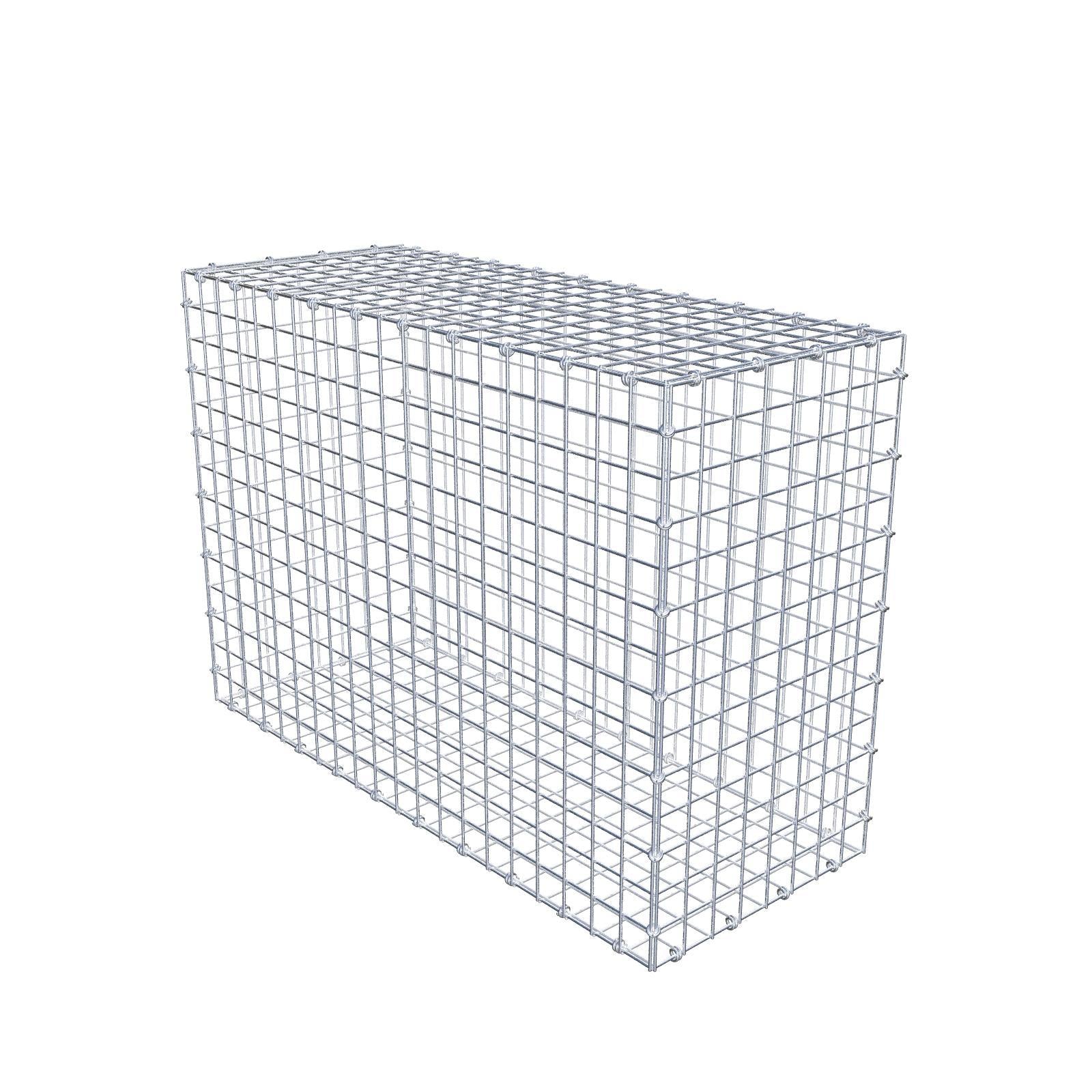 Gabion 100 cm x 70 cm x 40 cm (L x H x D), mesh size 5 x 5 cm, spiral ring