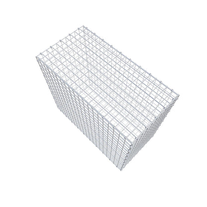 Gabione 100 cm x 90 cm x 50 cm (L x H x T), Maschenweite 5 x 5 cm, Spiralring