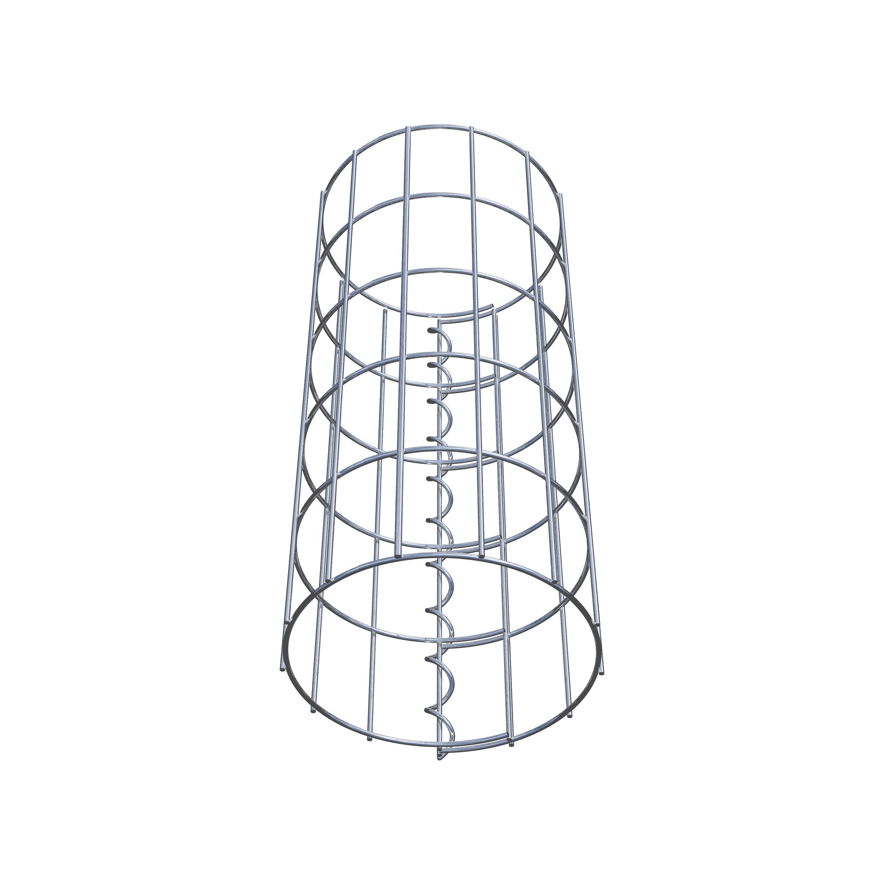 Gabionensäule Durchmesser 22 cm, MW 5 x 10 cm rund