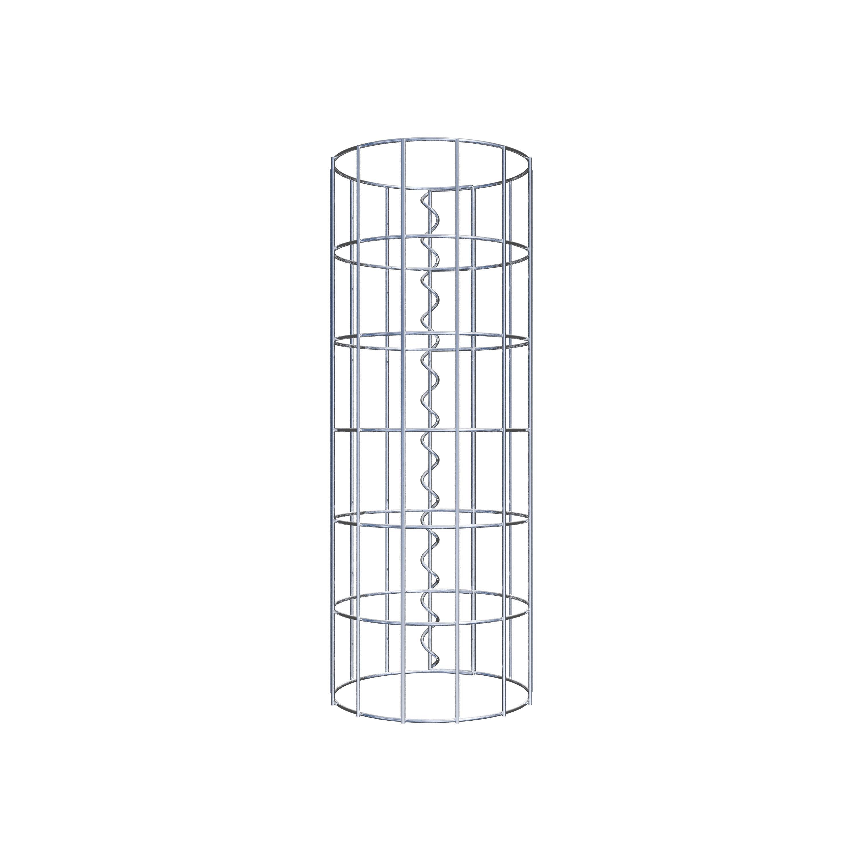 Gabionensäule Durchmesser 22 cm, MW 5 x 10 cm rund