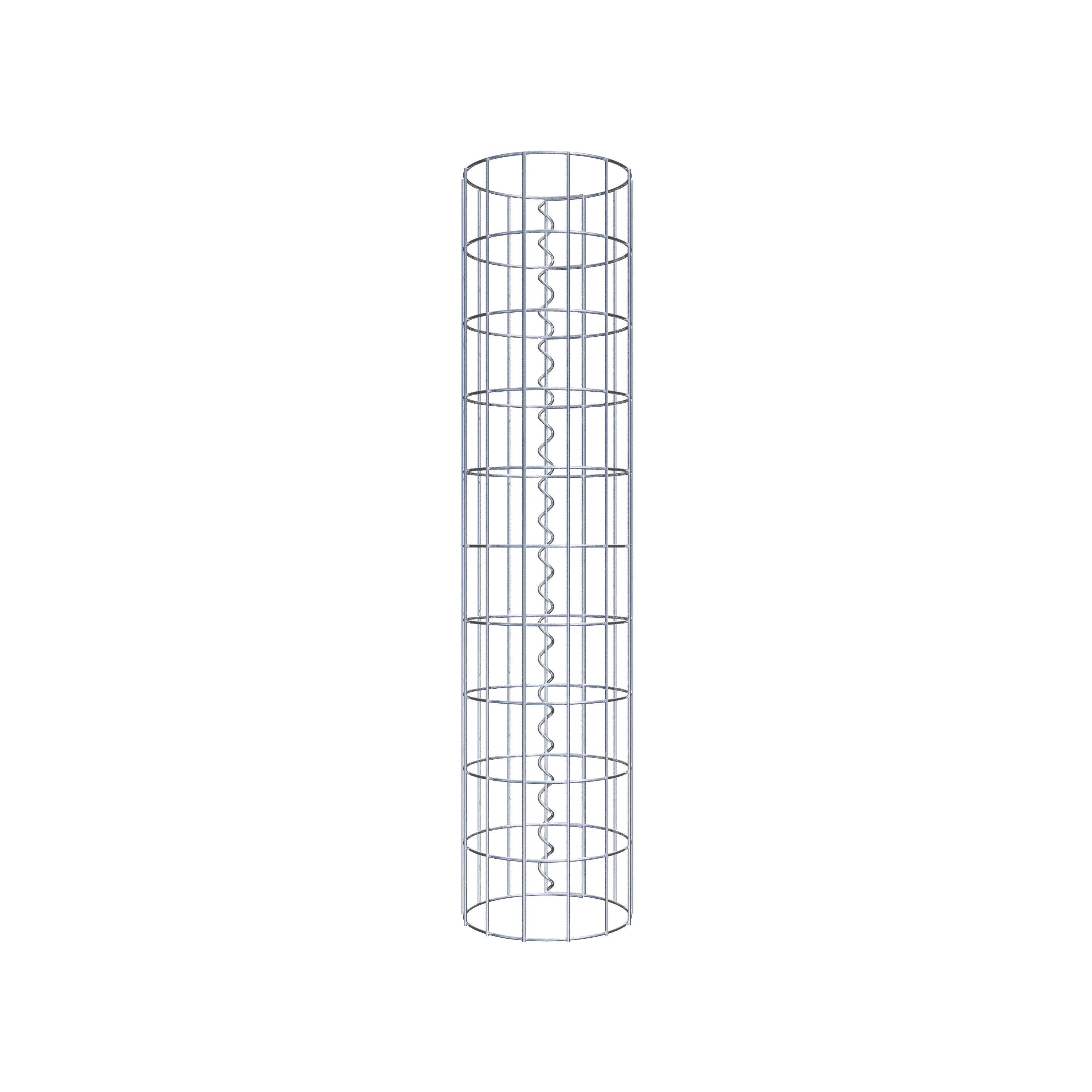 Gabionensäule Durchmesser 22 cm, MW 5 x 10 cm rund