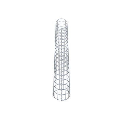 Gabion column diameter 22 cm, MW 5 x 10 cm round
