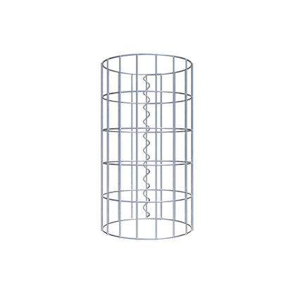 Gabion column diameter 27 cm, MW 5 x 10 cm round