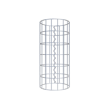 Gabion column diameter 27 cm, MW 5 x 10 cm round