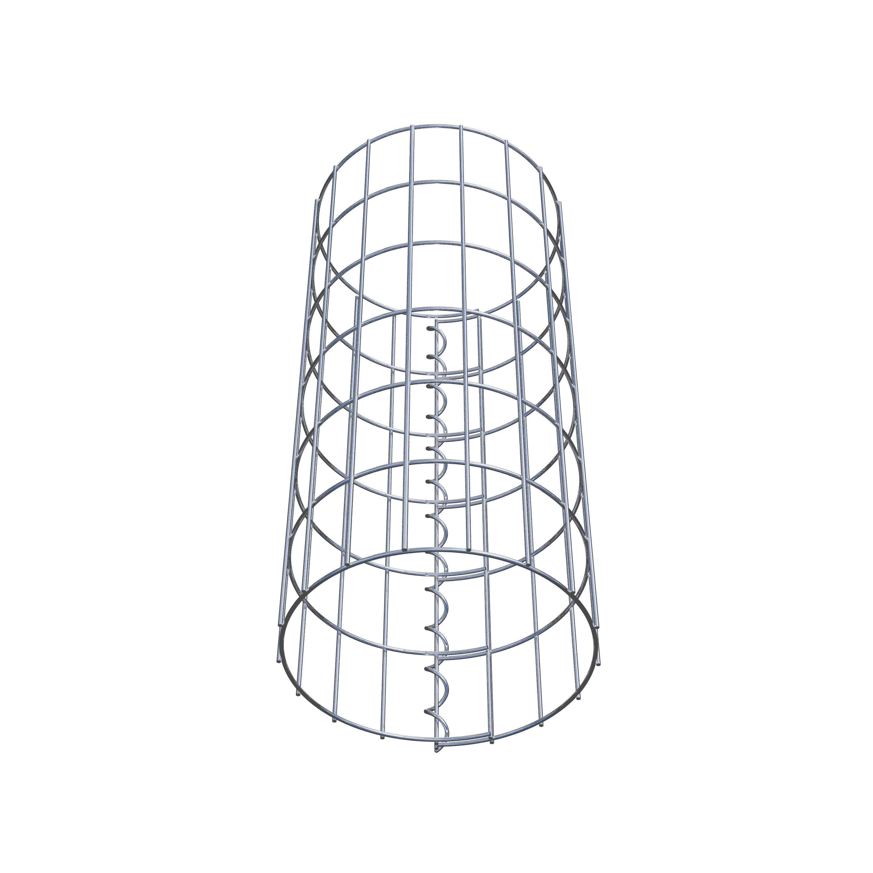 Gabionensäule Durchmesser 27 cm, MW 5 x 10 cm rund