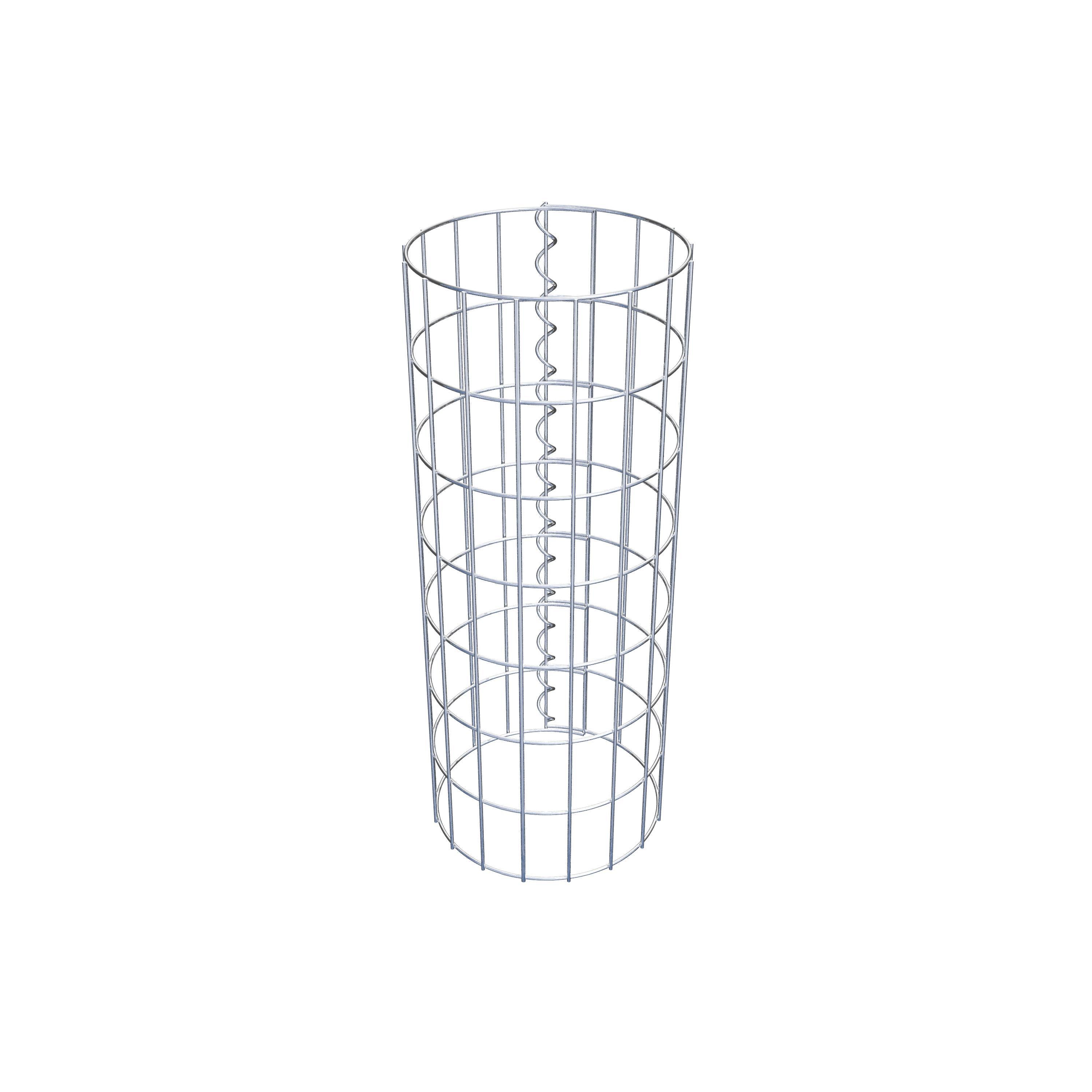 Gabionensäule Durchmesser 27 cm, MW 5 x 10 cm rund