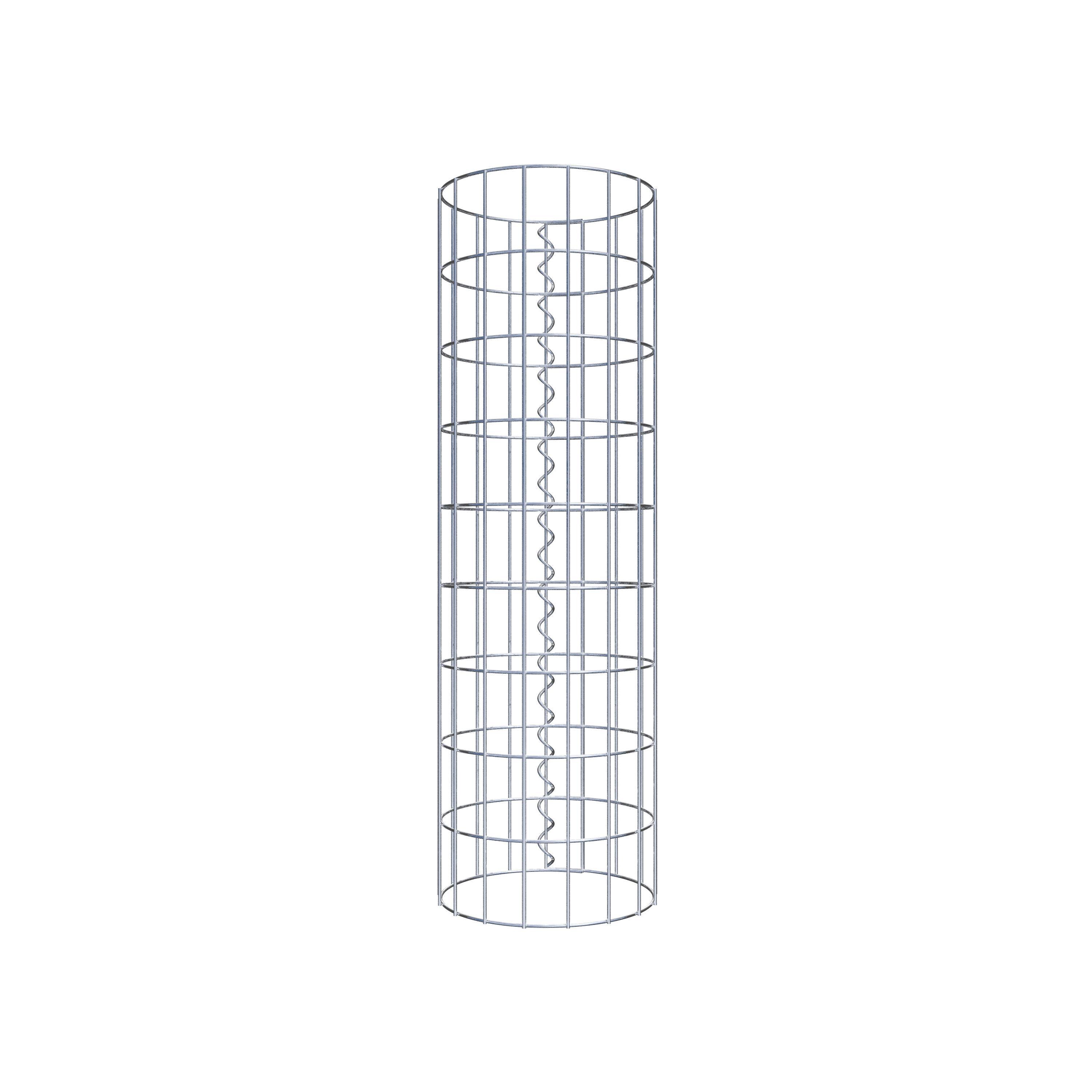 Gabionensäule Durchmesser 27 cm, MW 5 x 10 cm rund