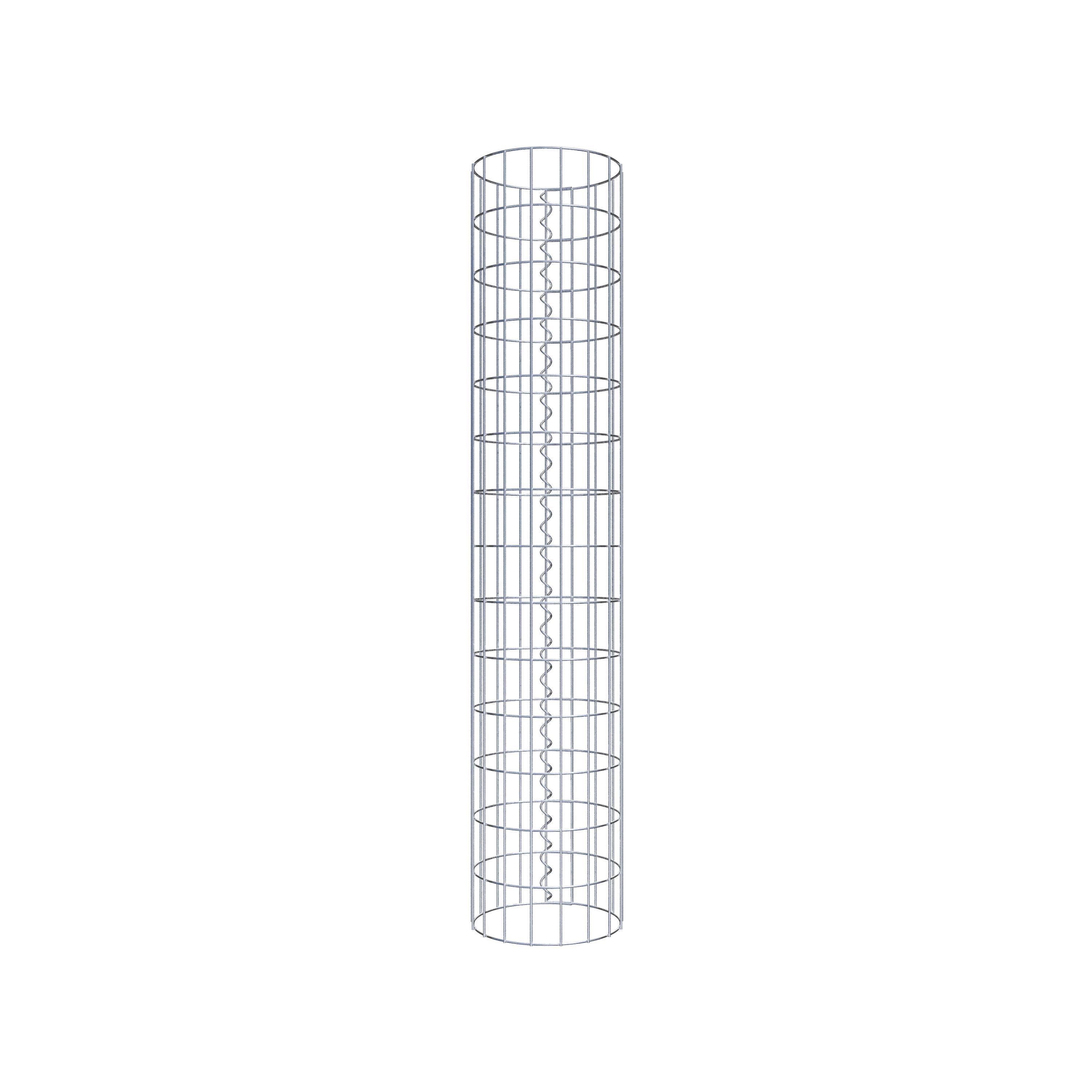 Gabionensäule Durchmesser 27 cm, MW 5 x 10 cm rund