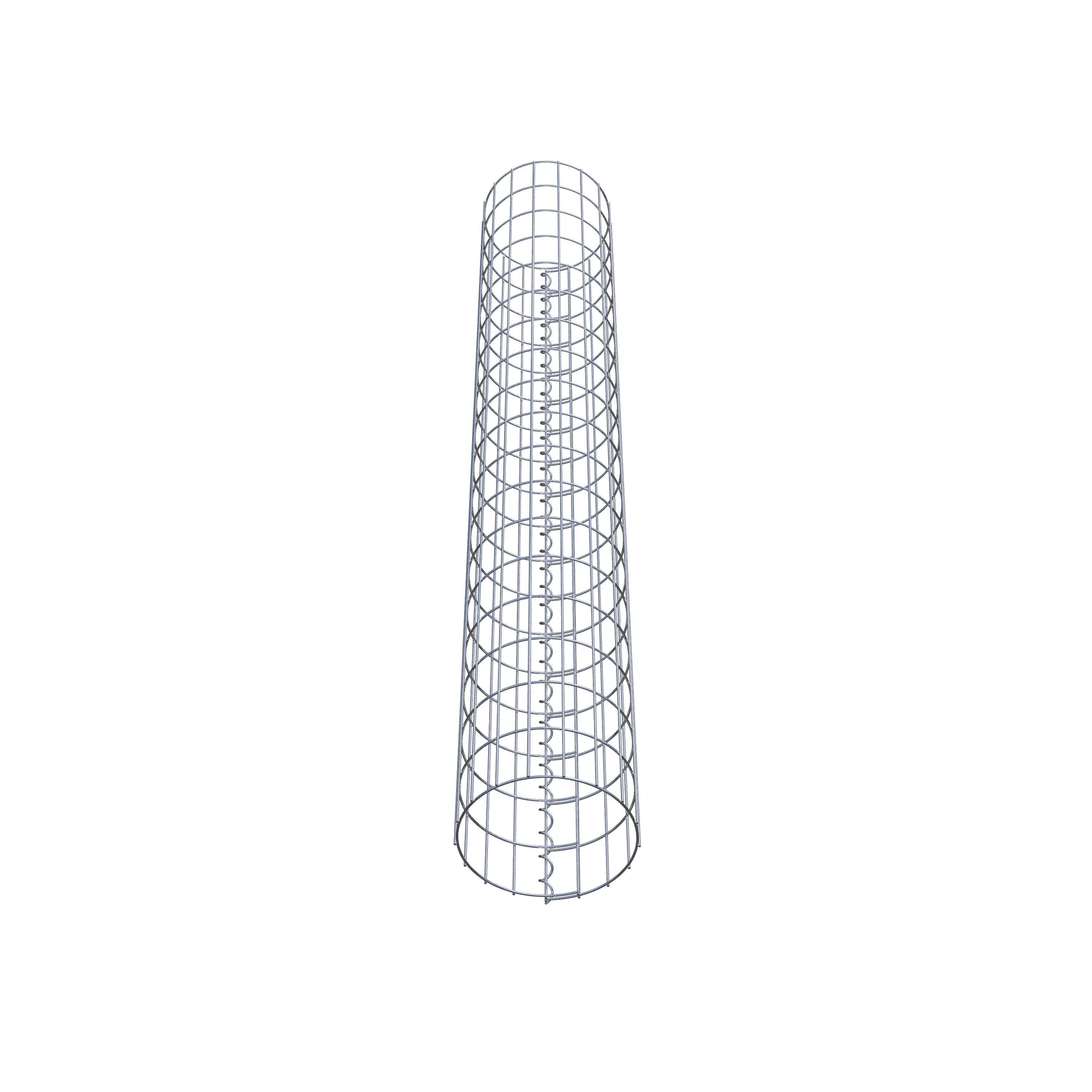 Gabionensäule Durchmesser 27 cm, MW 5 x 10 cm rund