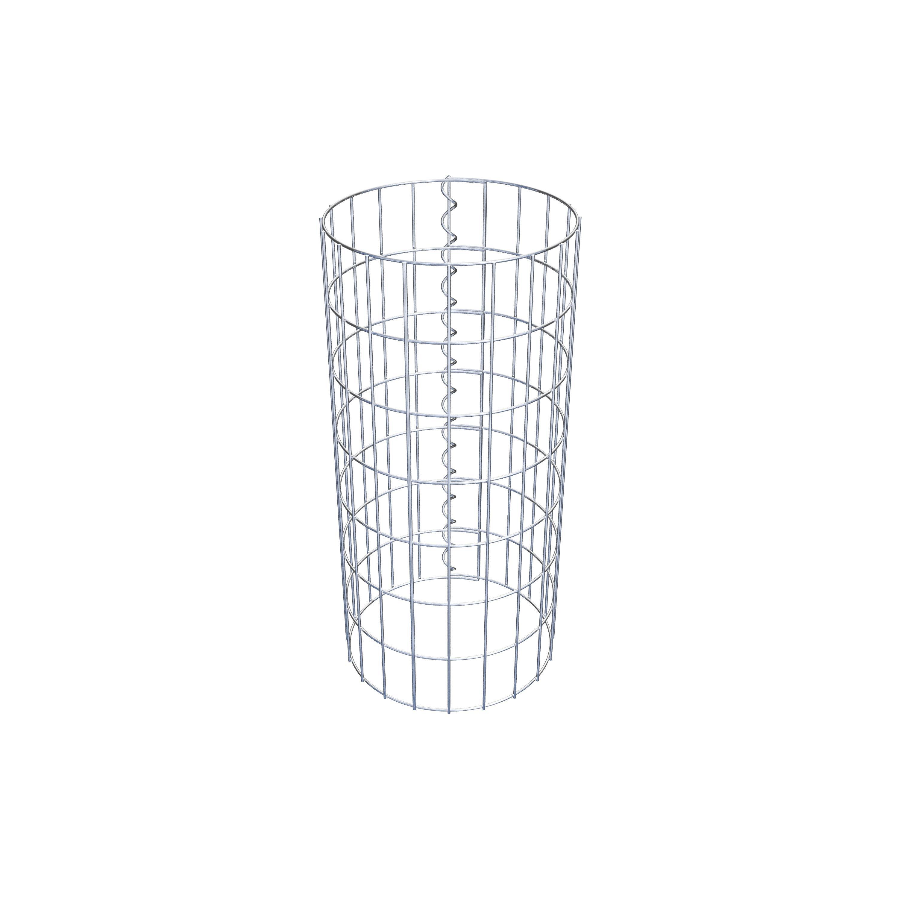 Gabionensäule Durchmesser 32 cm, MW 5 x 10 cm rund