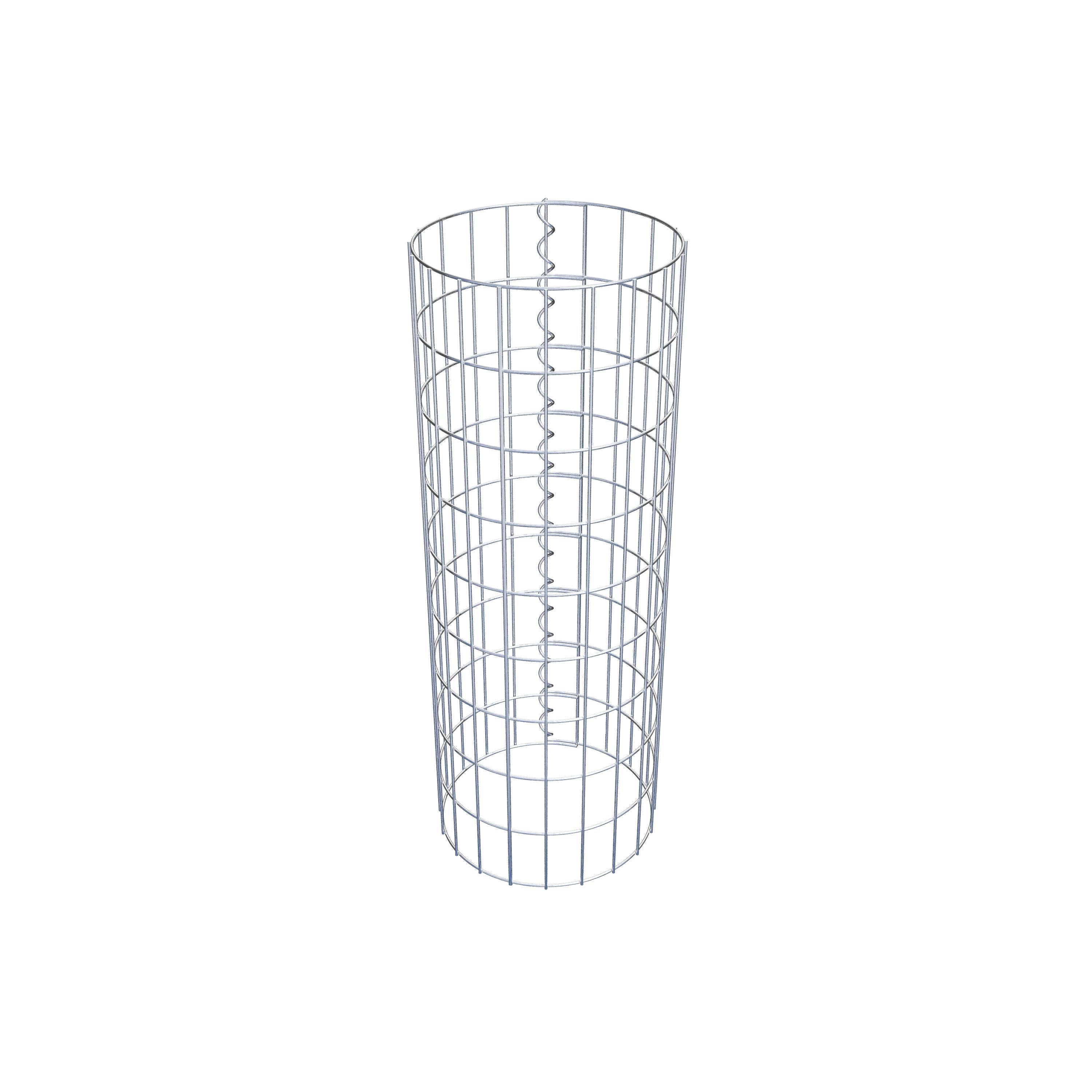 Gabionensäule Durchmesser 32 cm, MW 5 x 10 cm rund