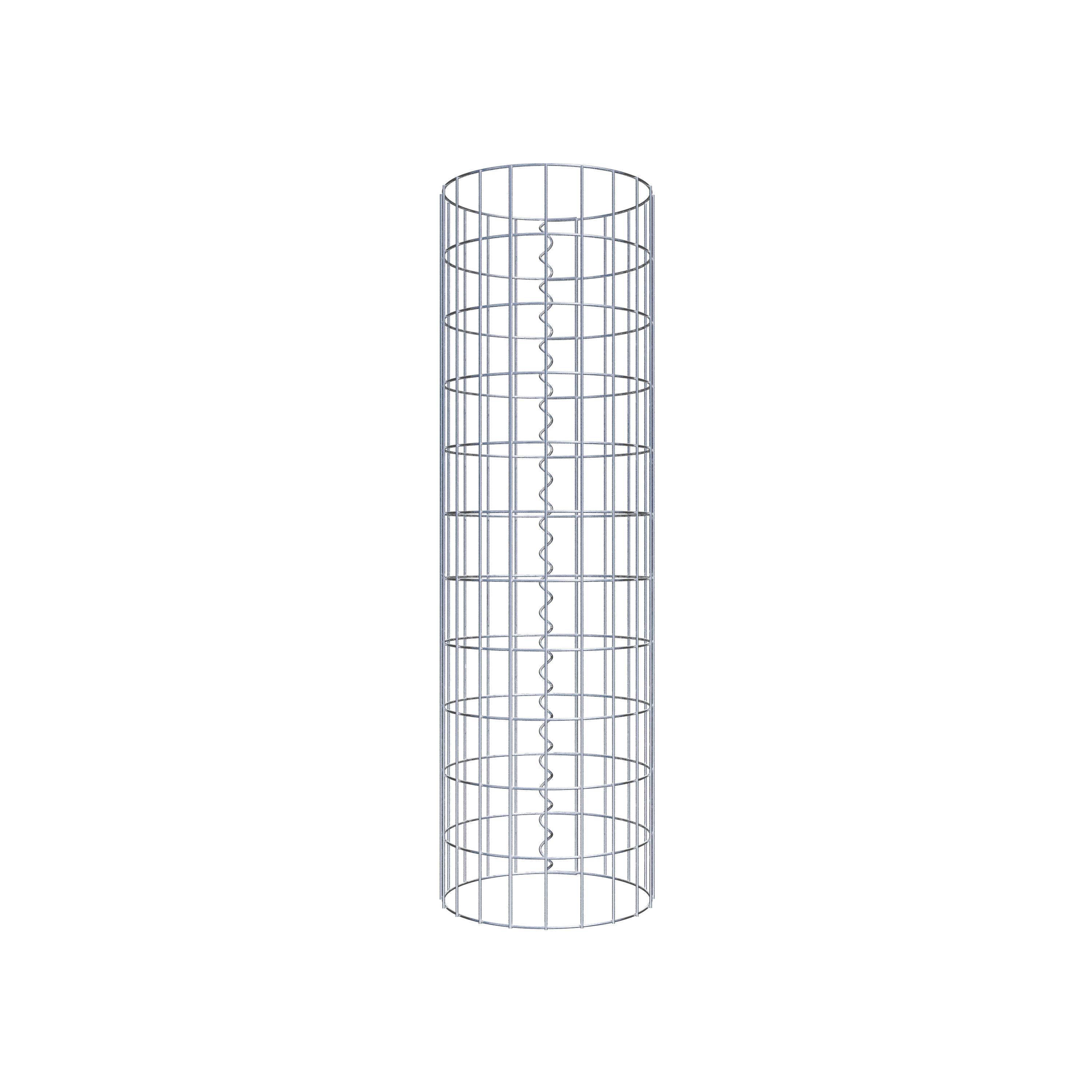 Gabionensäule Durchmesser 32 cm, MW 5 x 10 cm rund