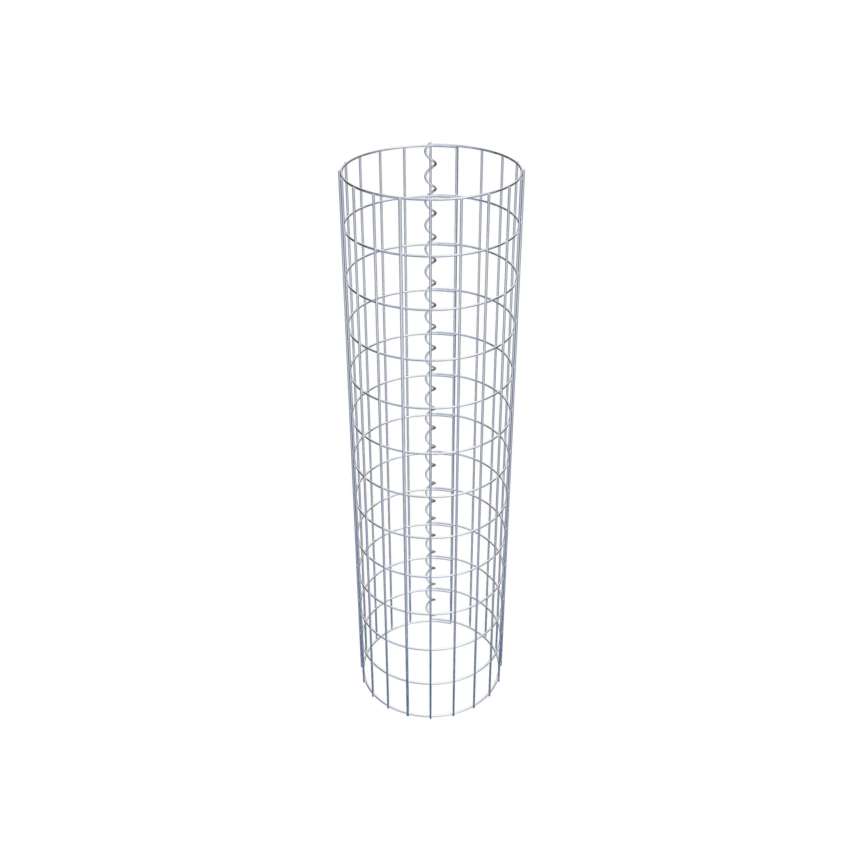 Gabionensäule Durchmesser 32 cm, MW 5 x 10 cm rund