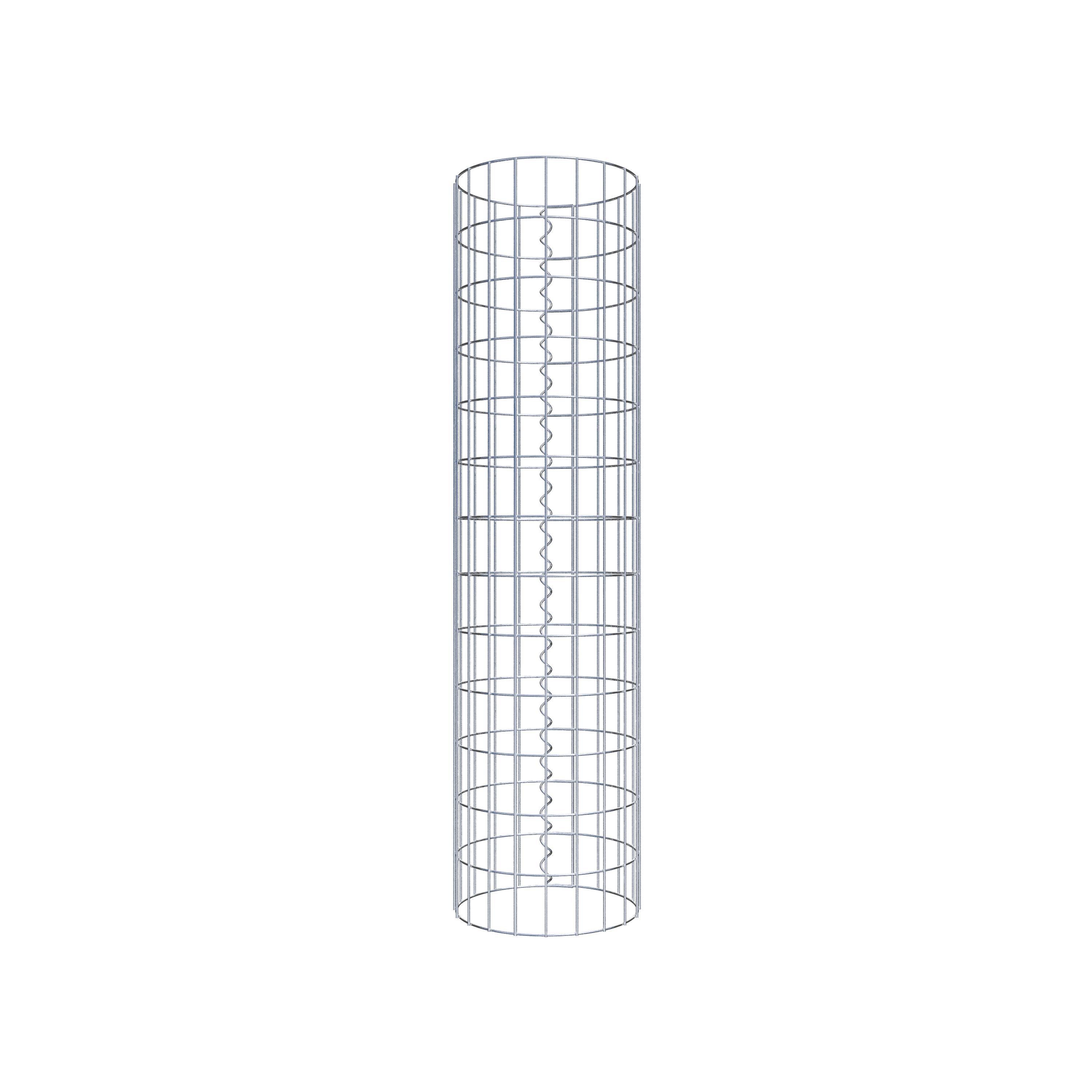 Gabionensäule Durchmesser 32 cm, MW 5 x 10 cm rund