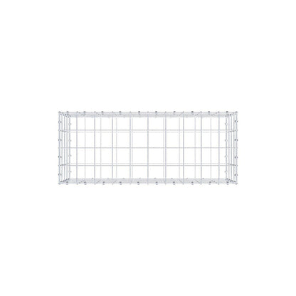 Gabione 100 cm x 40 cm x 40 cm (L x H x T), Maschenweite 10 x 10 cm, Spiralring