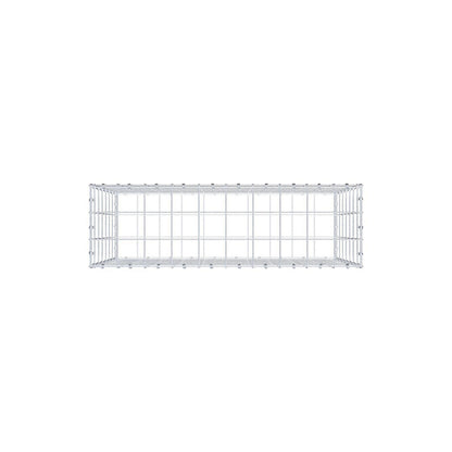 Gabbione 100 cm x 70 cm x 30 cm (L x H x P), maglia 10 x 10 cm, anello a spirale