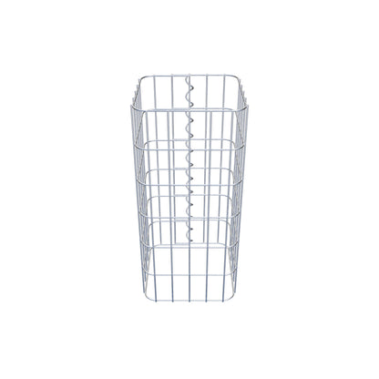 Gabionsøjle 27 x 27 cm, MW 5 x 10 cm kvadratisk