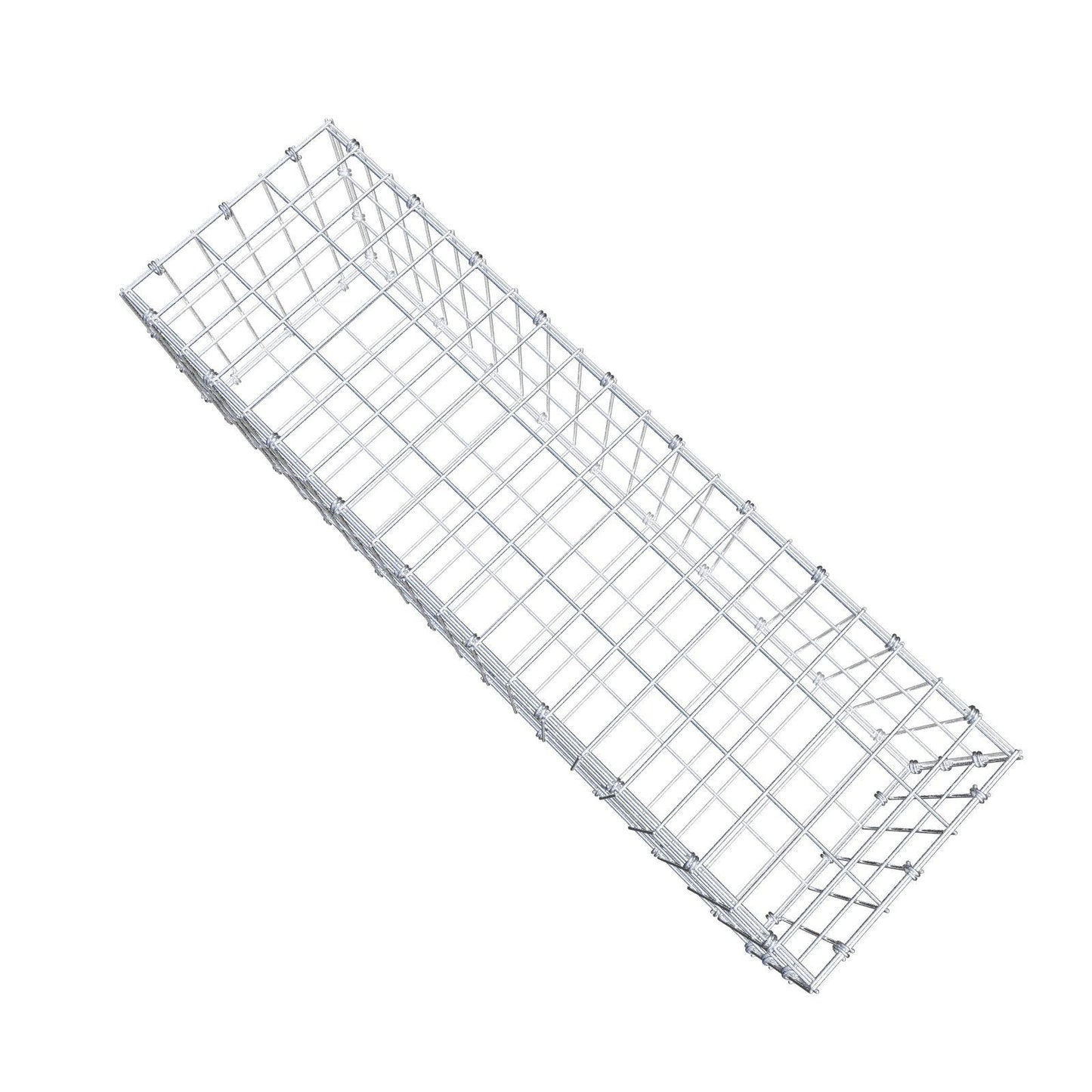 Gabion 100 cm x 30 cm x 30 cm (L x H x D), mesh size 5 x 10 cm, spiral ring