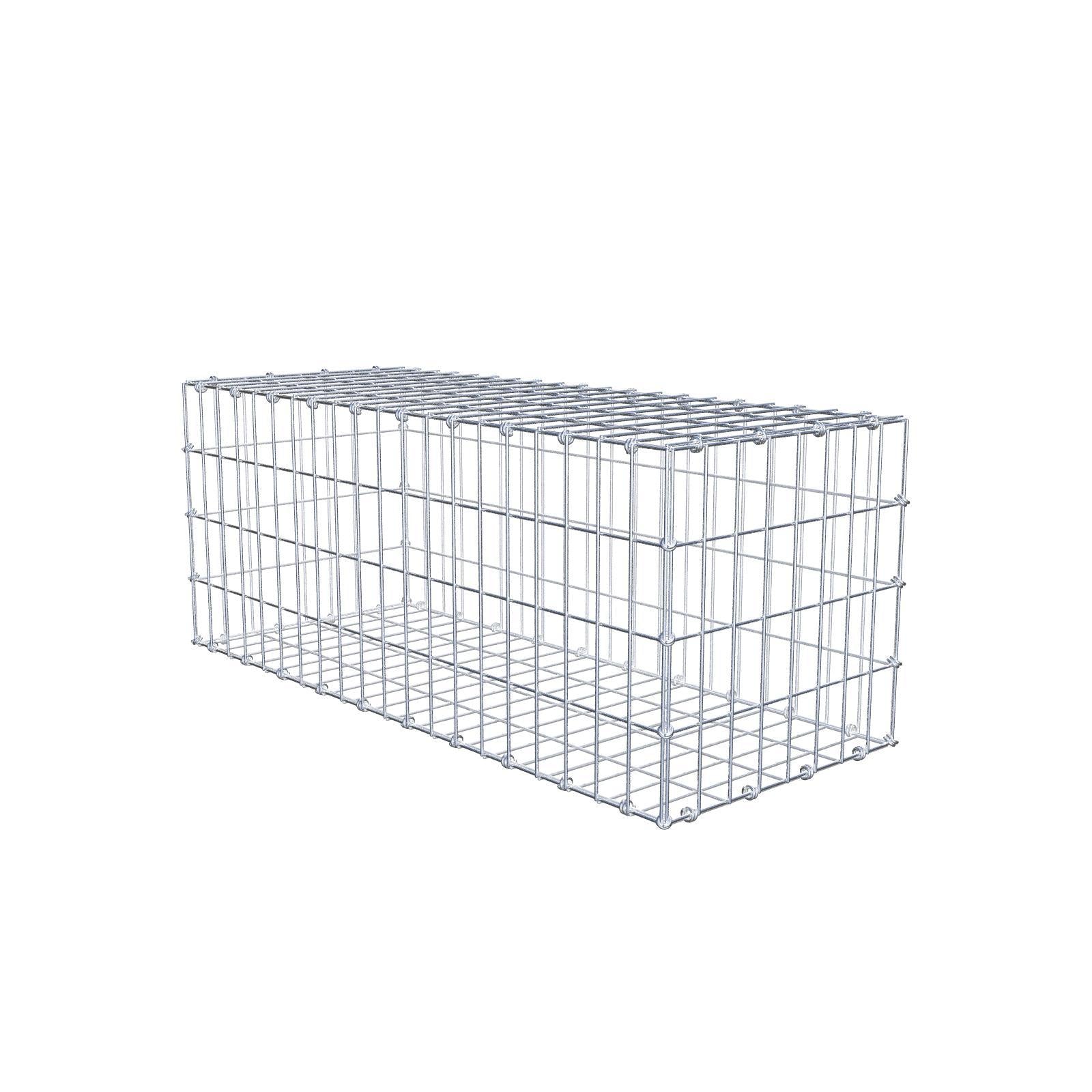 Schanskorf 100 cm x 40 cm x 40 cm (L x H x D), maaswijdte 5 x 10 cm, spiraalring