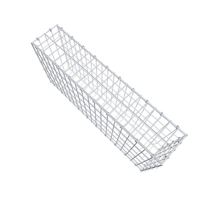 Gabion 100 cm x 50 cm x 20 cm (L x H x P), mailles 5 x 10 cm, anneau en spirale